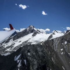 Flugwegposition um 09:16:52: Aufgenommen in der Nähe von Gemeinde Flachau, Österreich in 2324 Meter